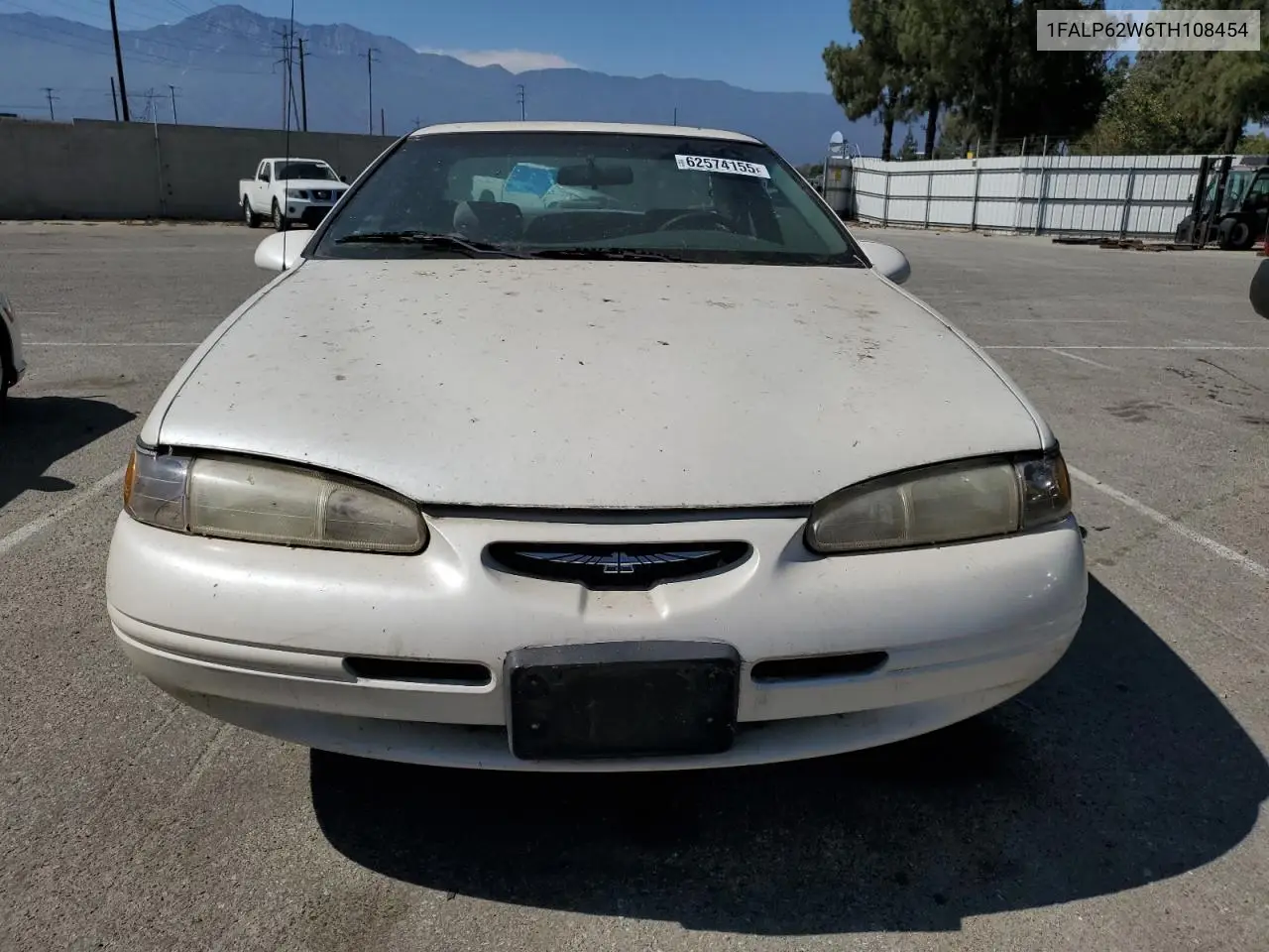 1996 Ford Thunderbird Lx VIN: 1FALP62W6TH108454 Lot: 62574155