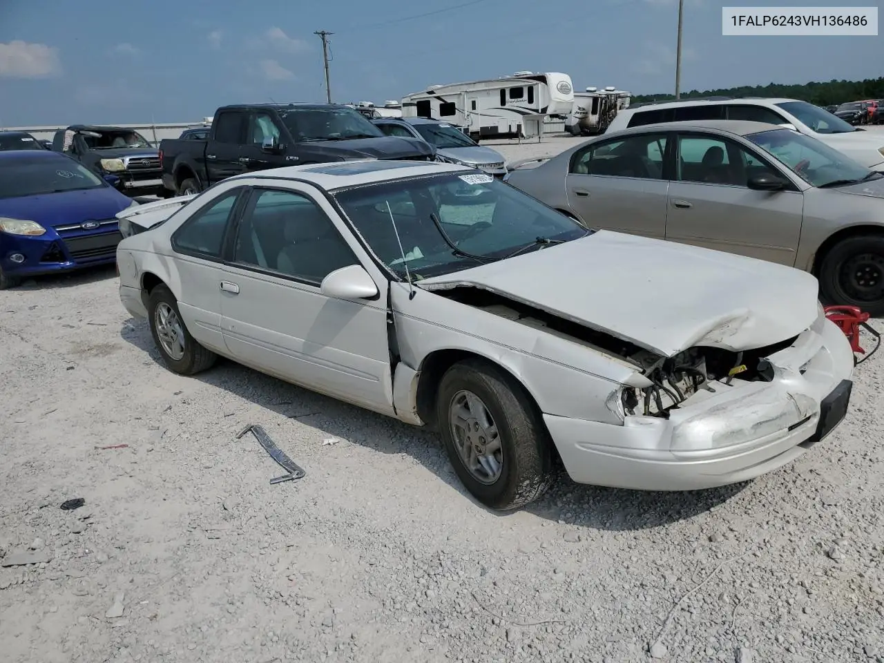 1997 Ford Thunderbird Lx VIN: 1FALP6243VH136486 Lot: 59196915