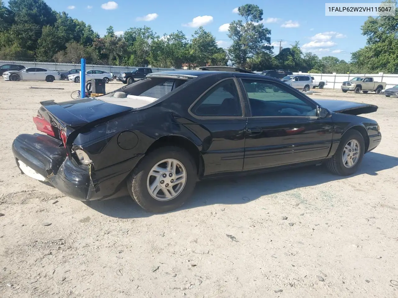 1997 Ford Thunderbird Lx VIN: 1FALP62W2VH115047 Lot: 61364635