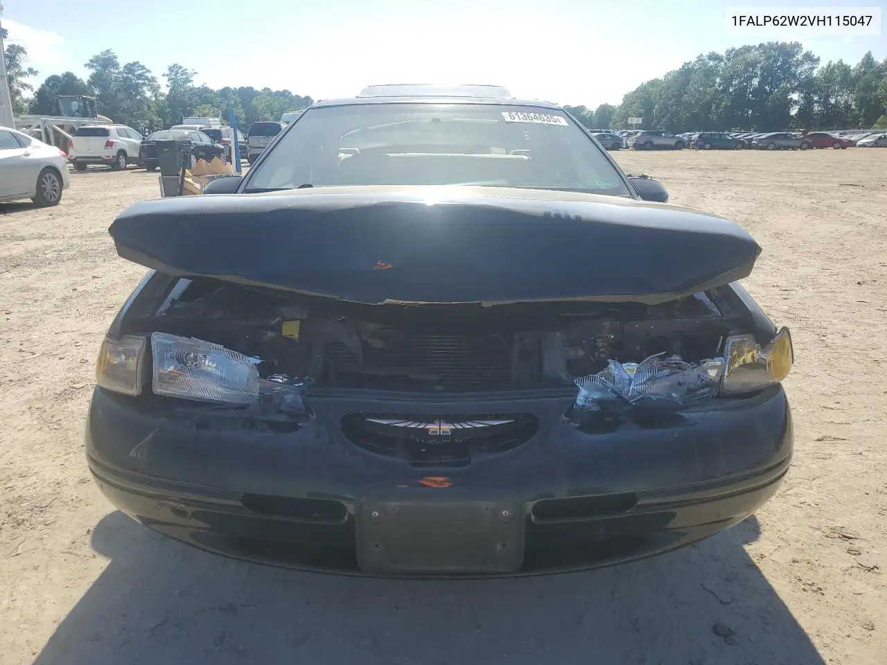 1997 Ford Thunderbird Lx VIN: 1FALP62W2VH115047 Lot: 61364635