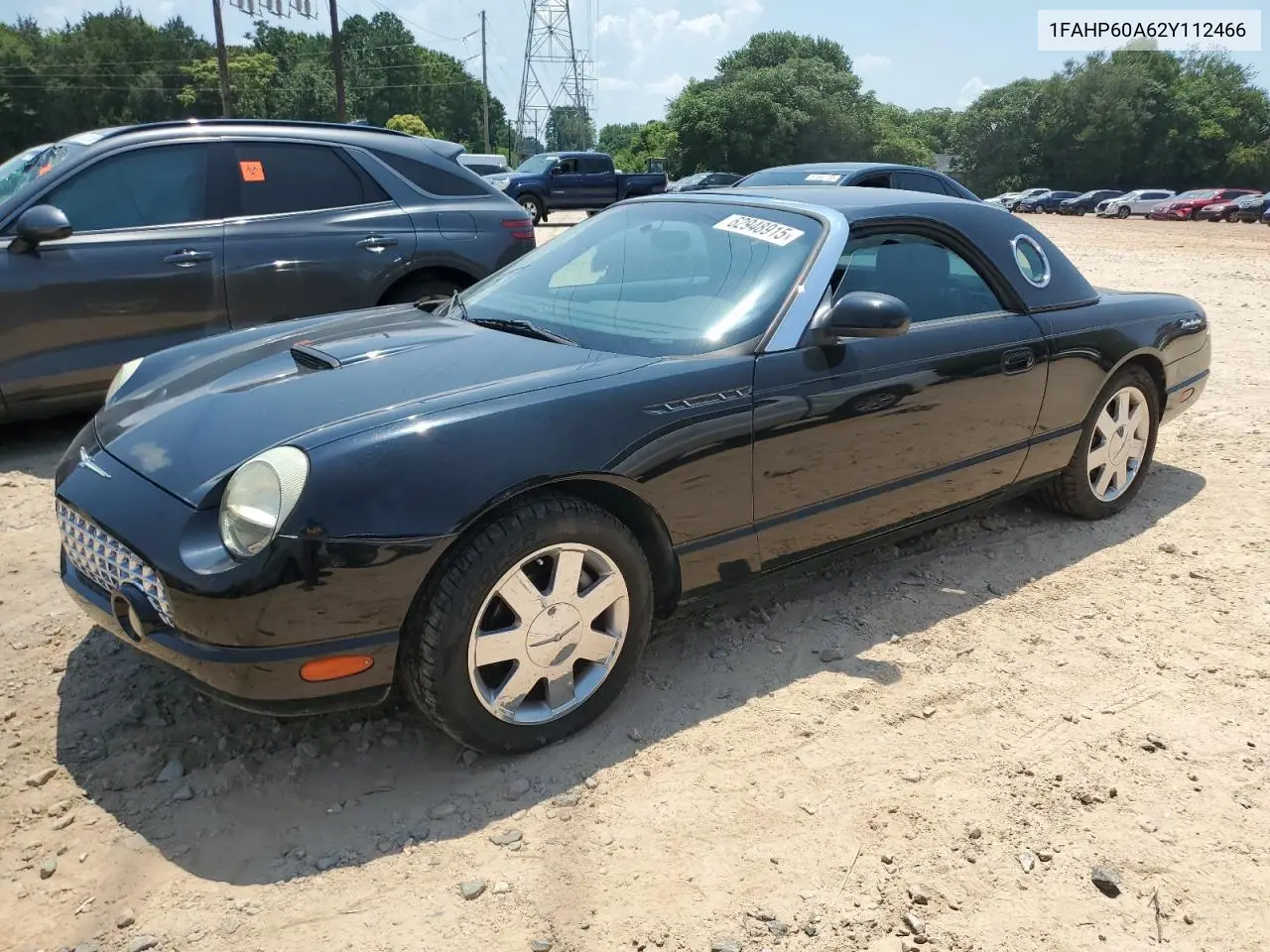 2002 Ford Thunderbird VIN: 1FAHP60A62Y112466 Lot: 62948915