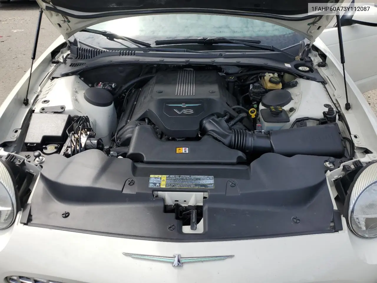 2003 Ford Thunderbird VIN: 1FAHP60A73Y112087 Lot: 63117395