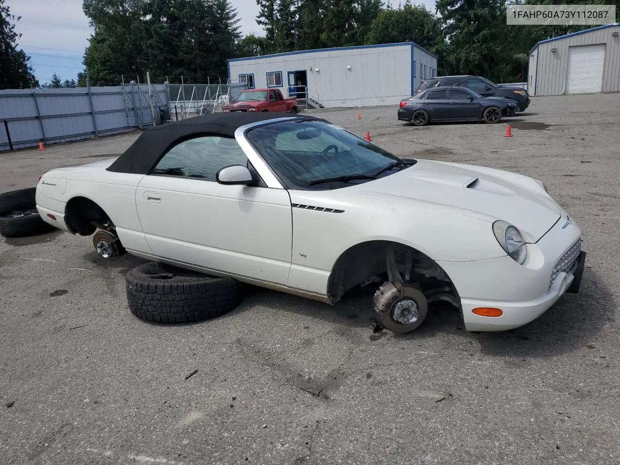 2003 Ford Thunderbird VIN: 1FAHP60A73Y112087 Lot: 63117395