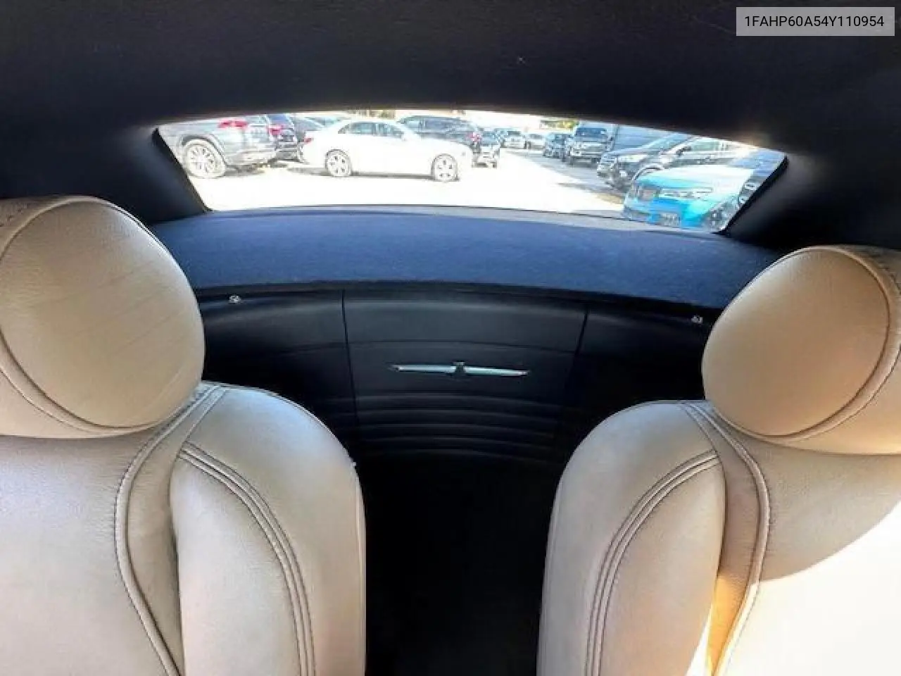 2004 Ford Thunderbird VIN: 1FAHP60A54Y110954 Lot: 63533685
