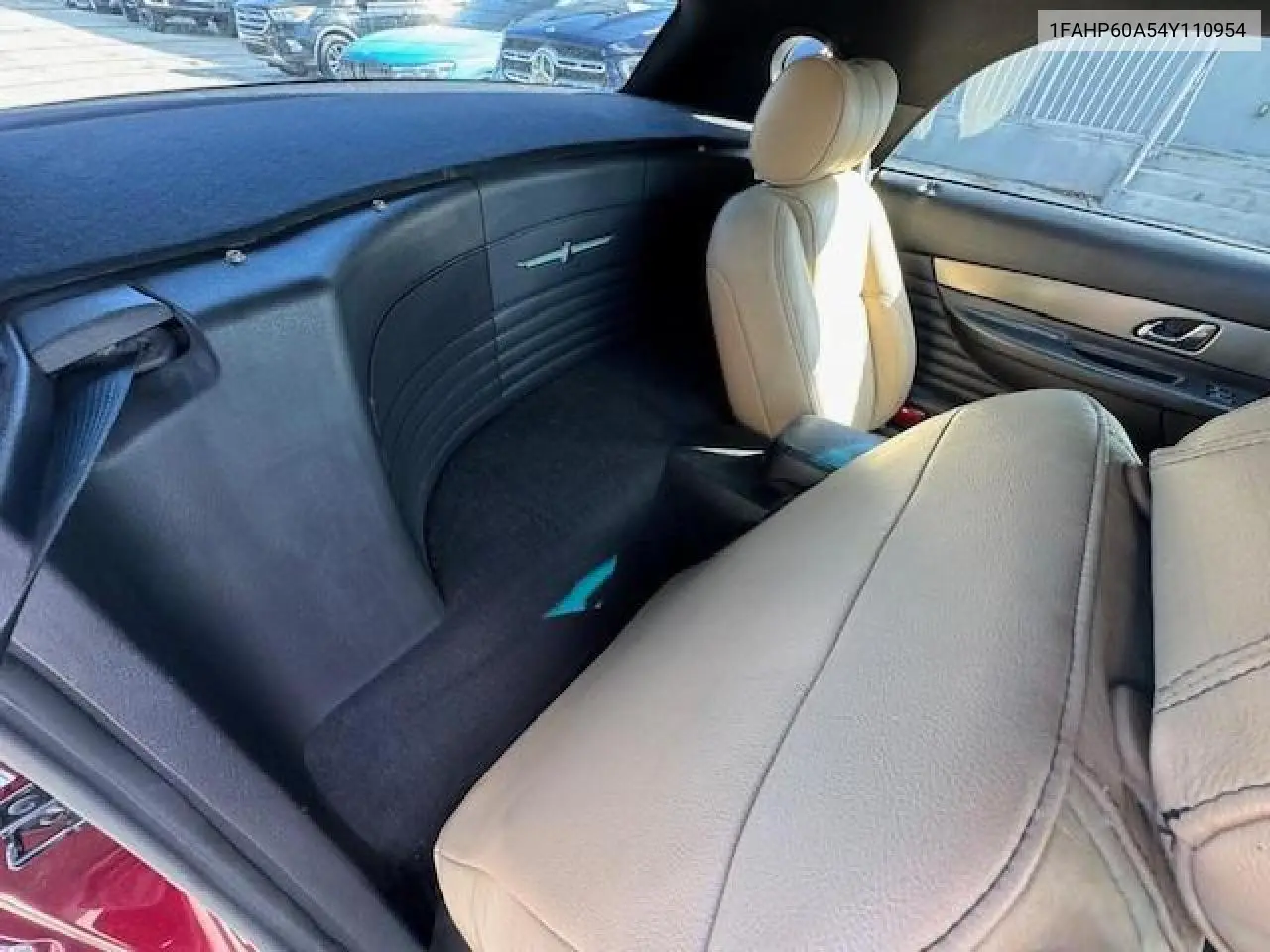 2004 Ford Thunderbird VIN: 1FAHP60A54Y110954 Lot: 63533685