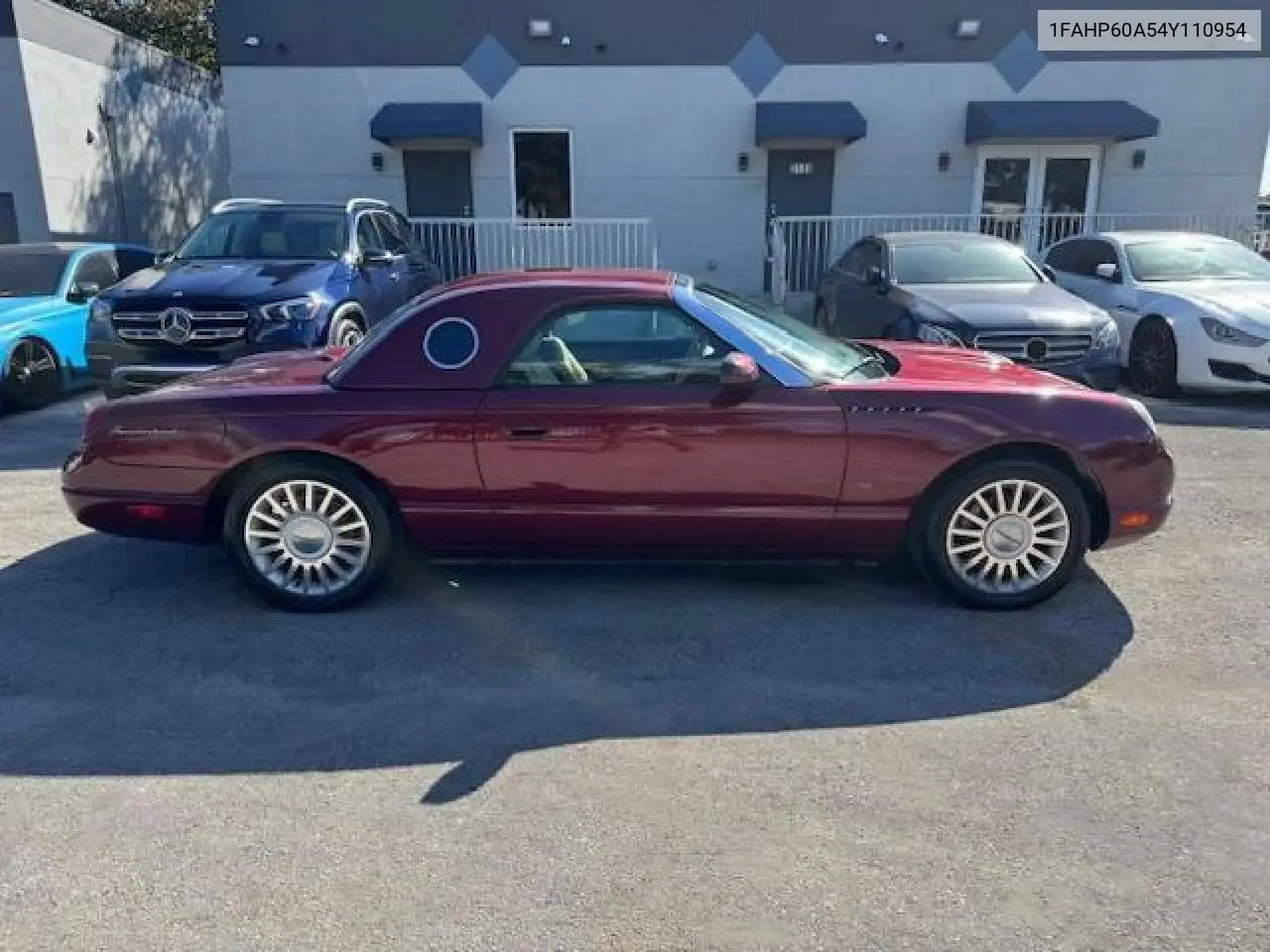 2004 Ford Thunderbird VIN: 1FAHP60A54Y110954 Lot: 63533685
