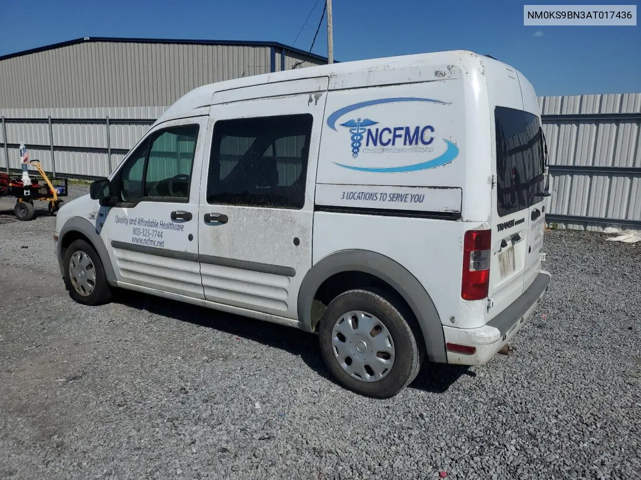 2010 Ford Transit Connect Xlt VIN: NM0KS9BN3AT017436 Lot: 50759565