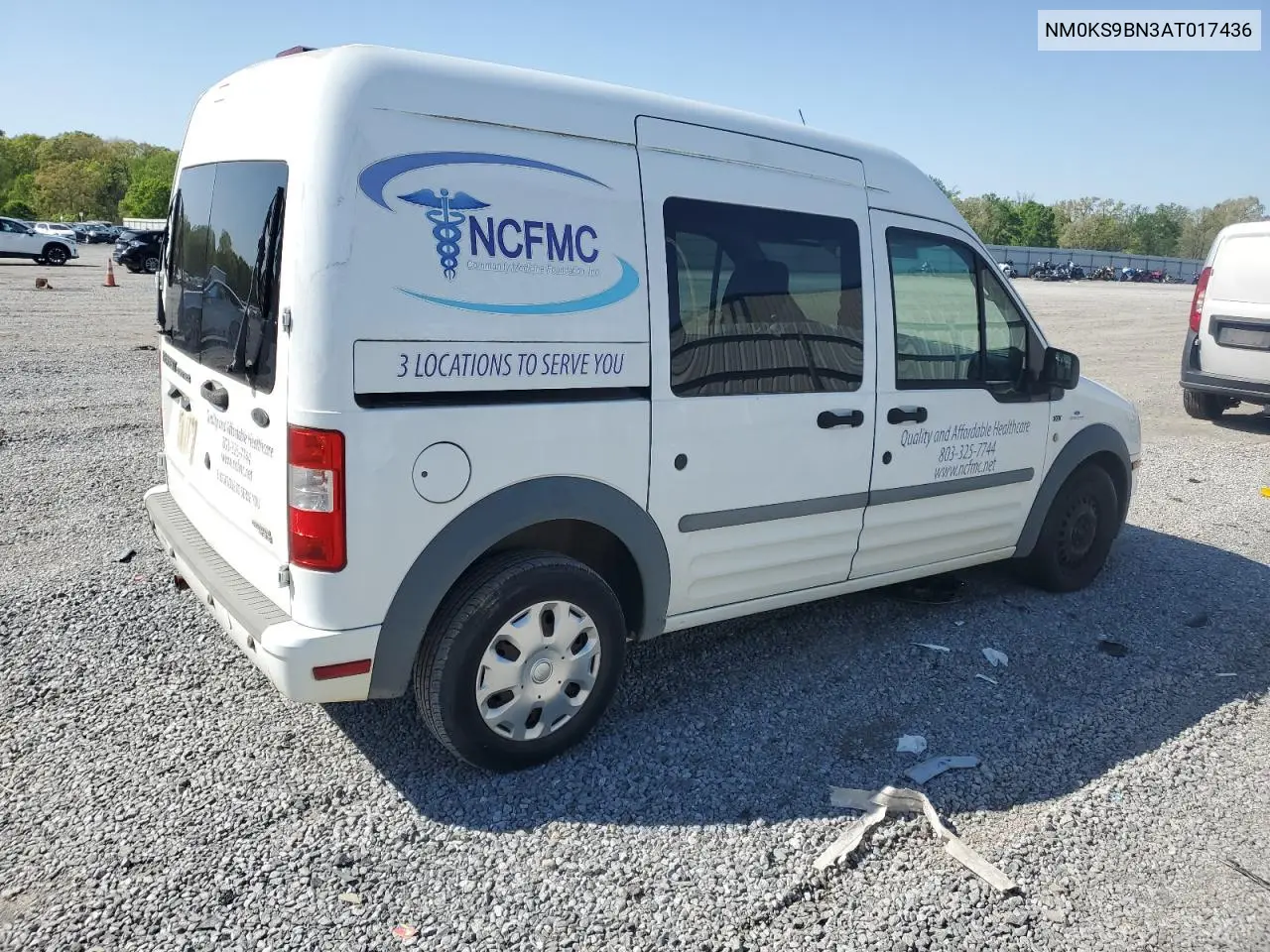 2010 Ford Transit Connect Xlt VIN: NM0KS9BN3AT017436 Lot: 50759565