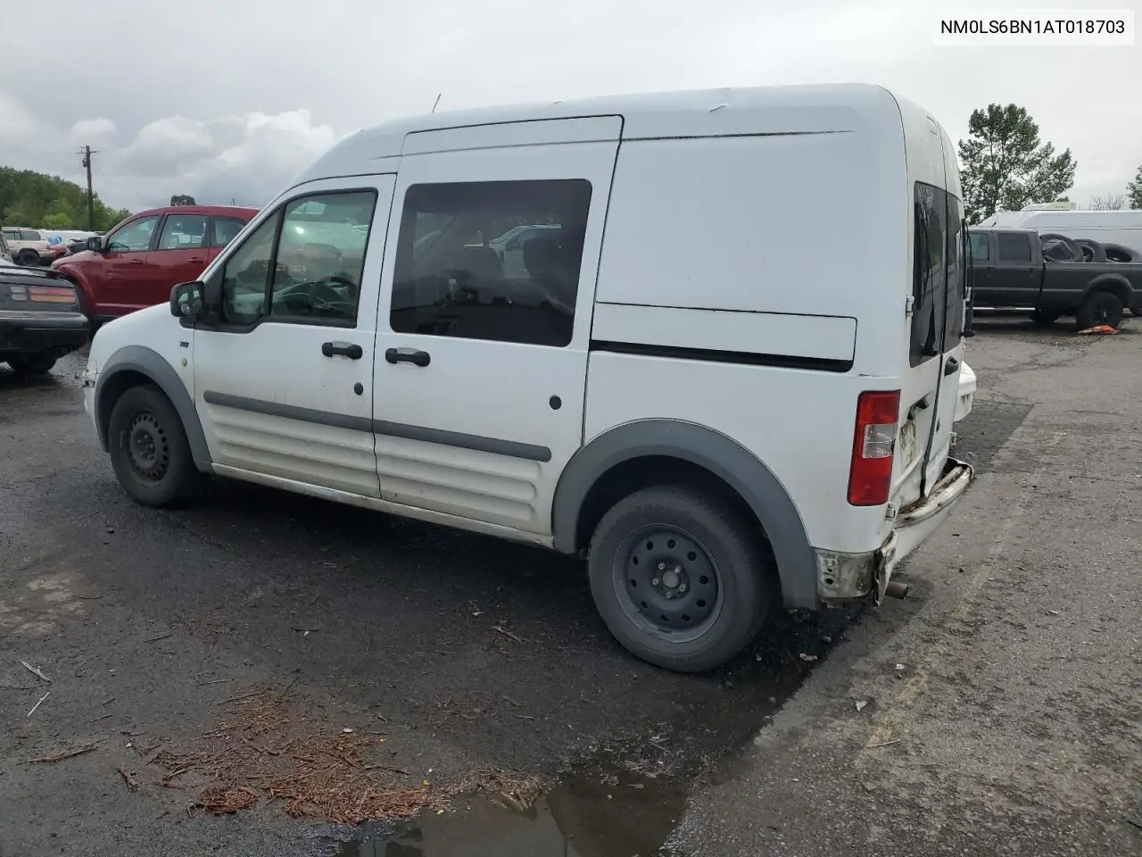 2010 Ford Transit Connect Xlt VIN: NM0LS6BN1AT018703 Lot: 56548575