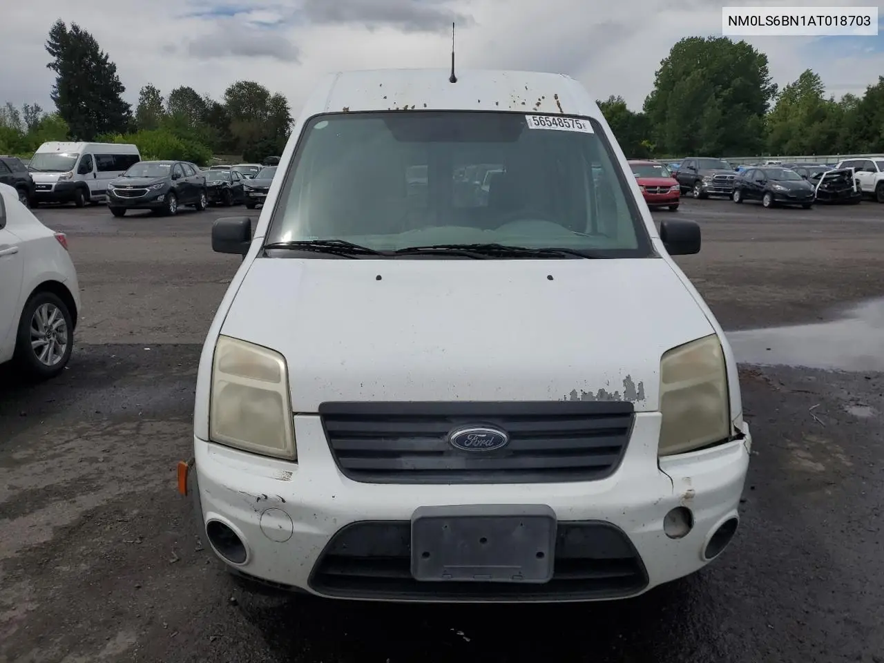 2010 Ford Transit Connect Xlt VIN: NM0LS6BN1AT018703 Lot: 56548575