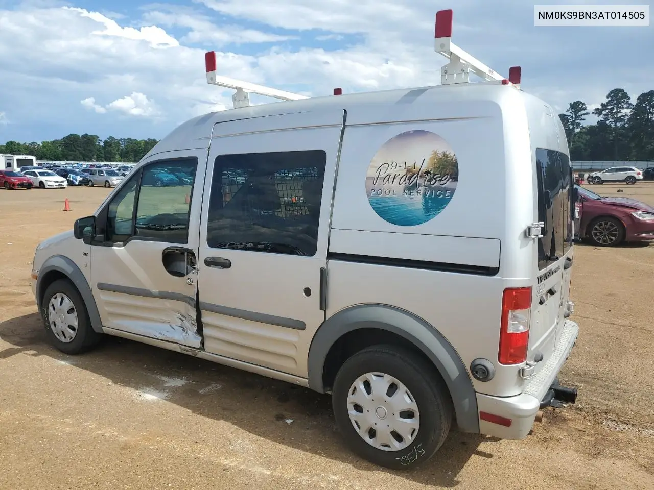 2010 Ford Transit Connect Xlt VIN: NM0KS9BN3AT014505 Lot: 56571885