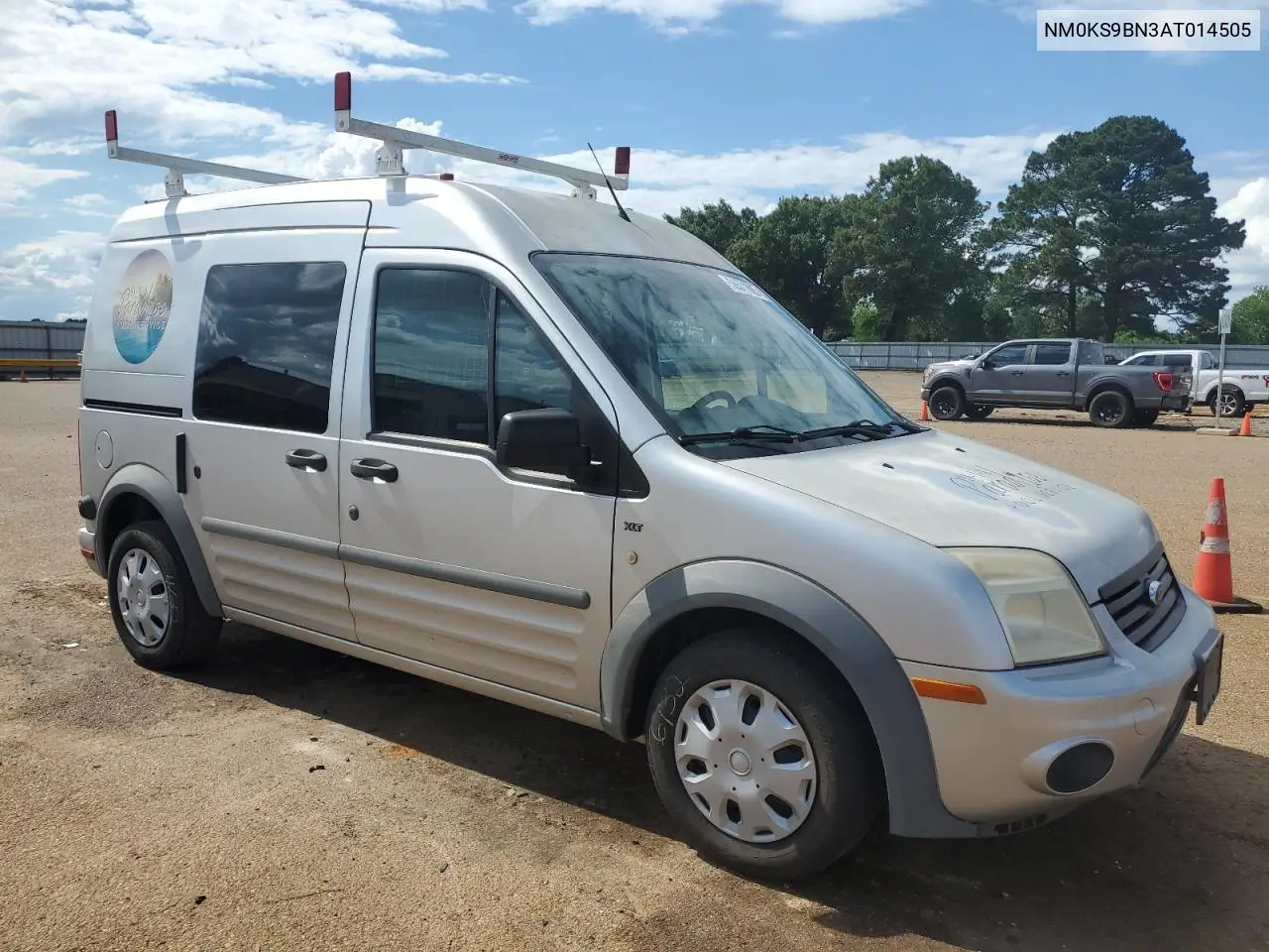 2010 Ford Transit Connect Xlt VIN: NM0KS9BN3AT014505 Lot: 56571885