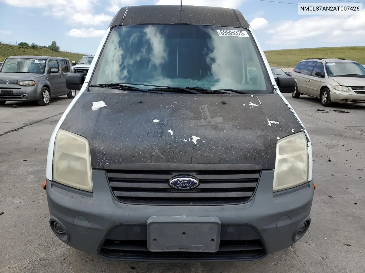 2010 Ford Transit Connect Xl VIN: NM0LS7AN2AT007426 Lot: 59505375
