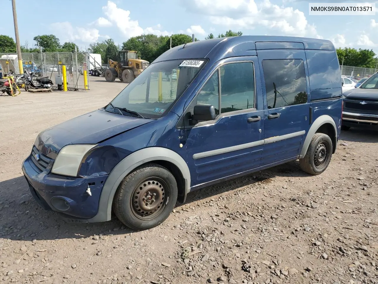 2010 Ford Transit Connect Xlt VIN: NM0KS9BN0AT013571 Lot: 61586365