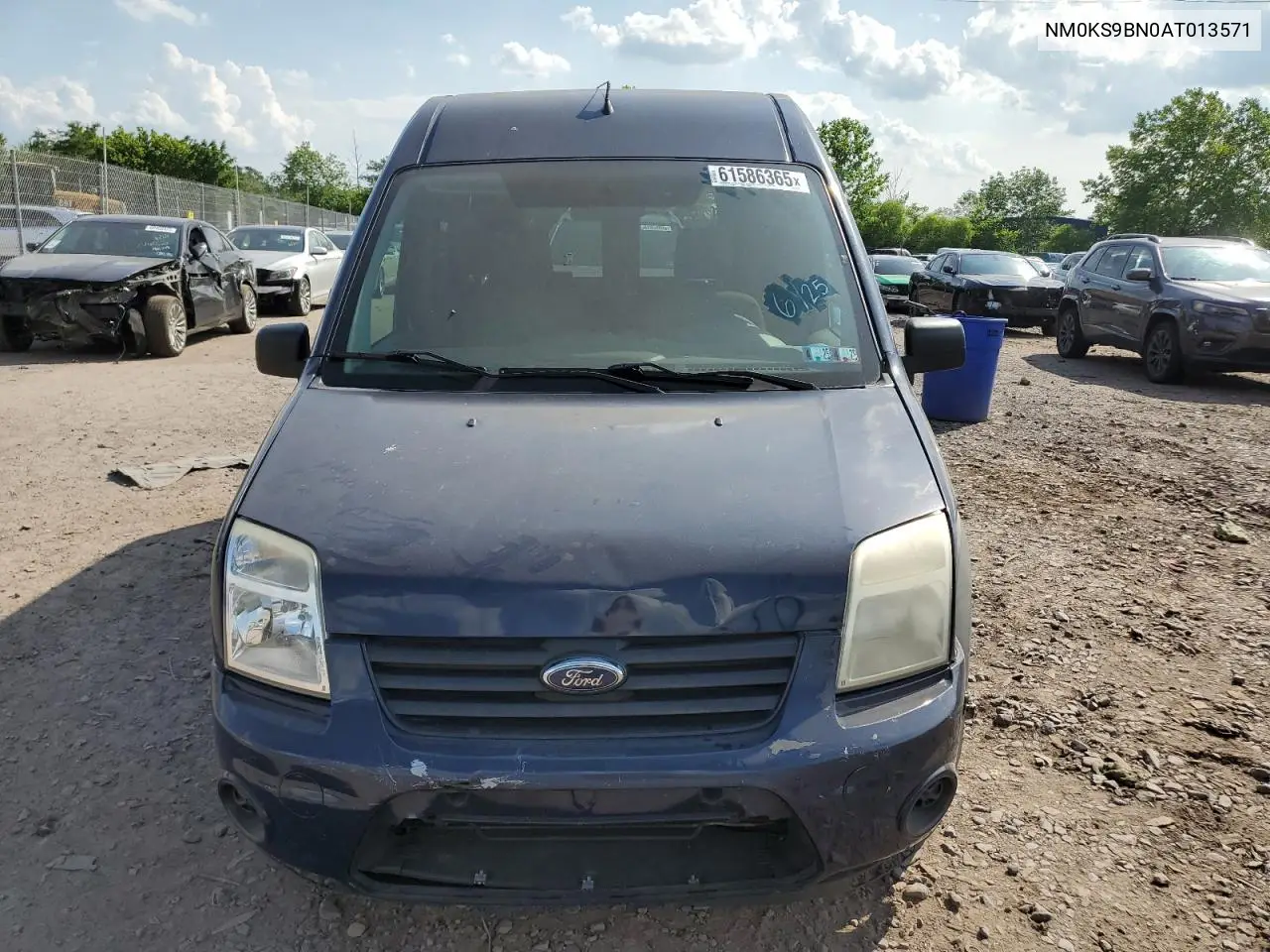 2010 Ford Transit Connect Xlt VIN: NM0KS9BN0AT013571 Lot: 61586365