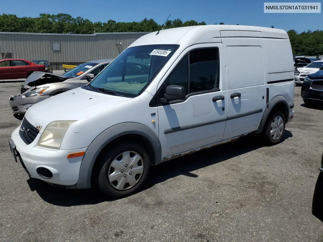 2010 Ford Transit Connect Xlt VIN: NM0LS7DN1AT031941 Lot: 61845285