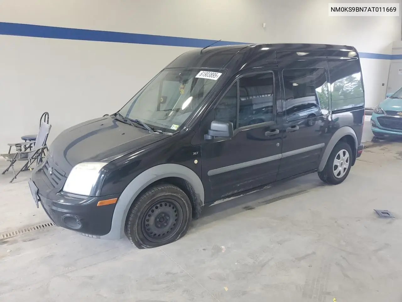 2010 Ford Transit Connect Xlt VIN: NM0KS9BN7AT011669 Lot: 61903895
