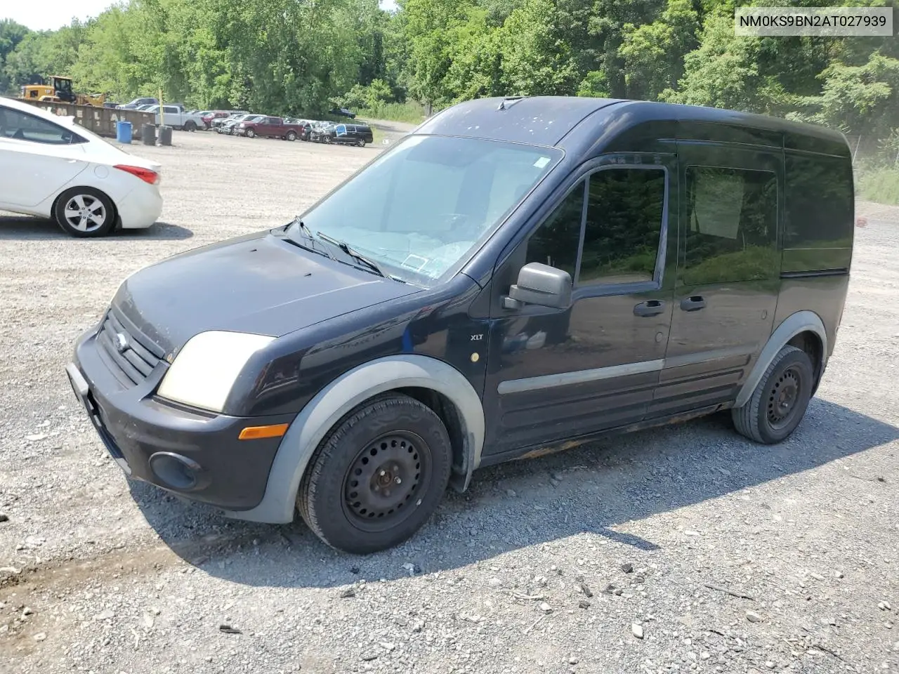 2010 Ford Transit Connect Xlt VIN: NM0KS9BN2AT027939 Lot: 62100305