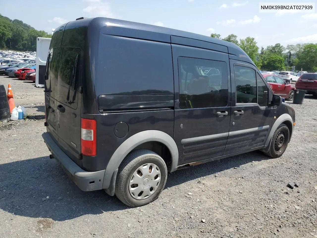 2010 Ford Transit Connect Xlt VIN: NM0KS9BN2AT027939 Lot: 62100305