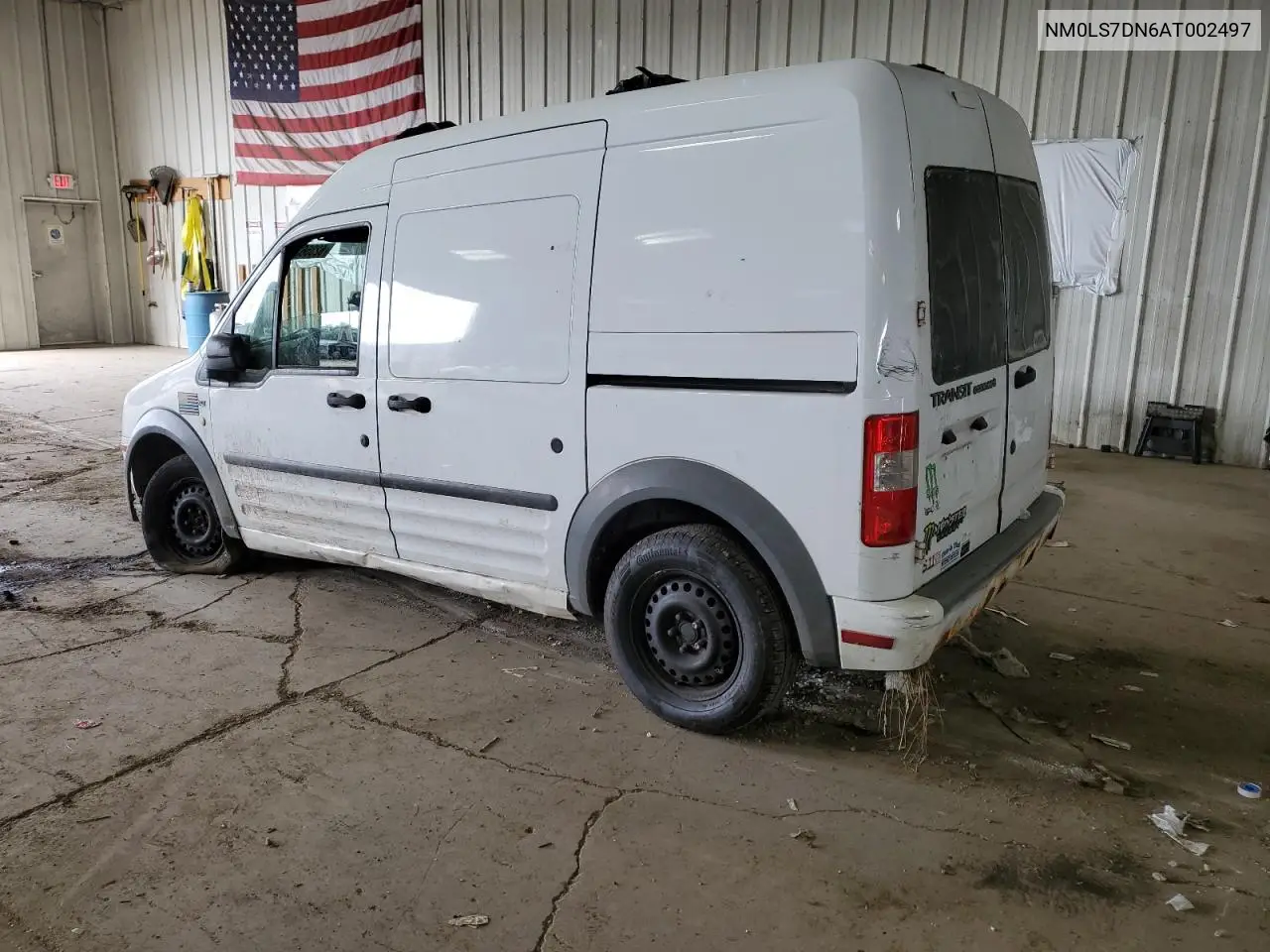 2010 Ford Transit Connect Xlt VIN: NM0LS7DN6AT002497 Lot: 62356315