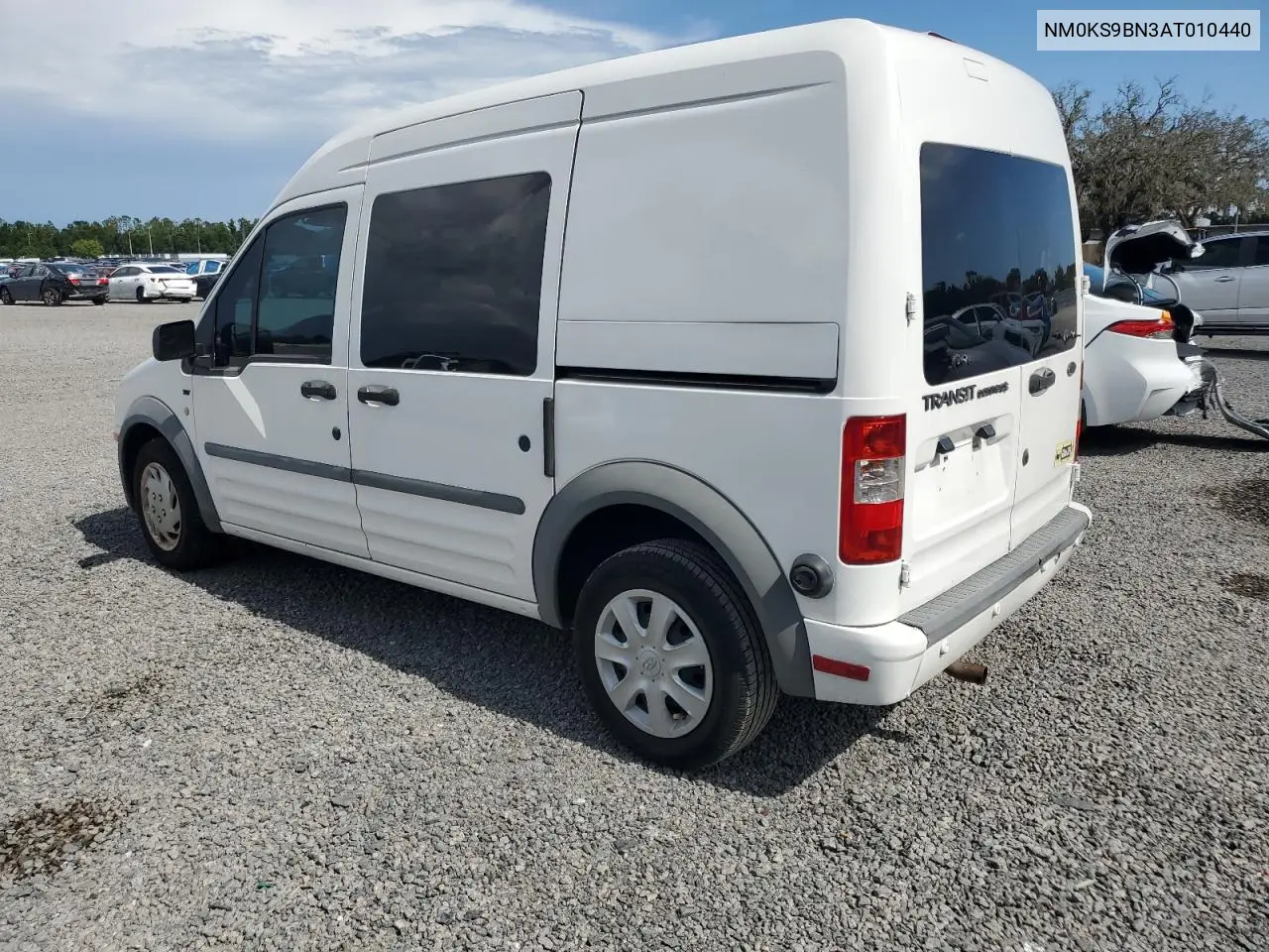 2010 Ford Transit Connect Xlt VIN: NM0KS9BN3AT010440 Lot: 62857225