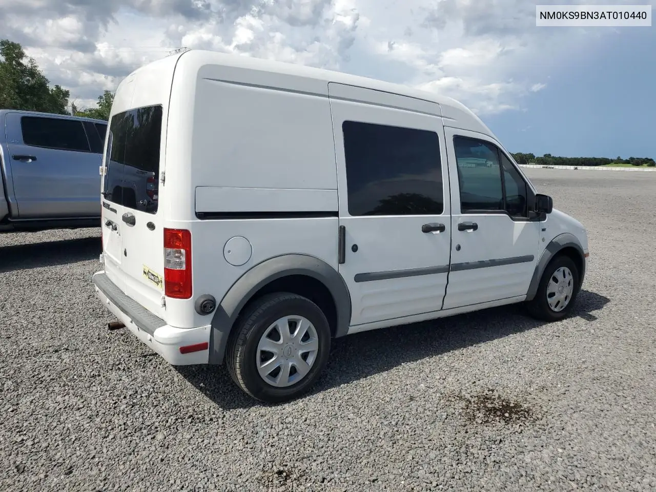 2010 Ford Transit Connect Xlt VIN: NM0KS9BN3AT010440 Lot: 62857225