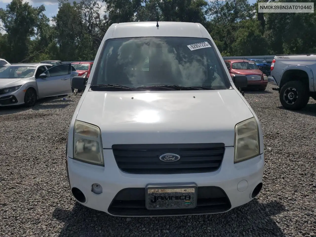 2010 Ford Transit Connect Xlt VIN: NM0KS9BN3AT010440 Lot: 62857225