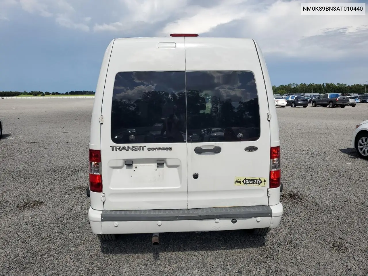 2010 Ford Transit Connect Xlt VIN: NM0KS9BN3AT010440 Lot: 62857225