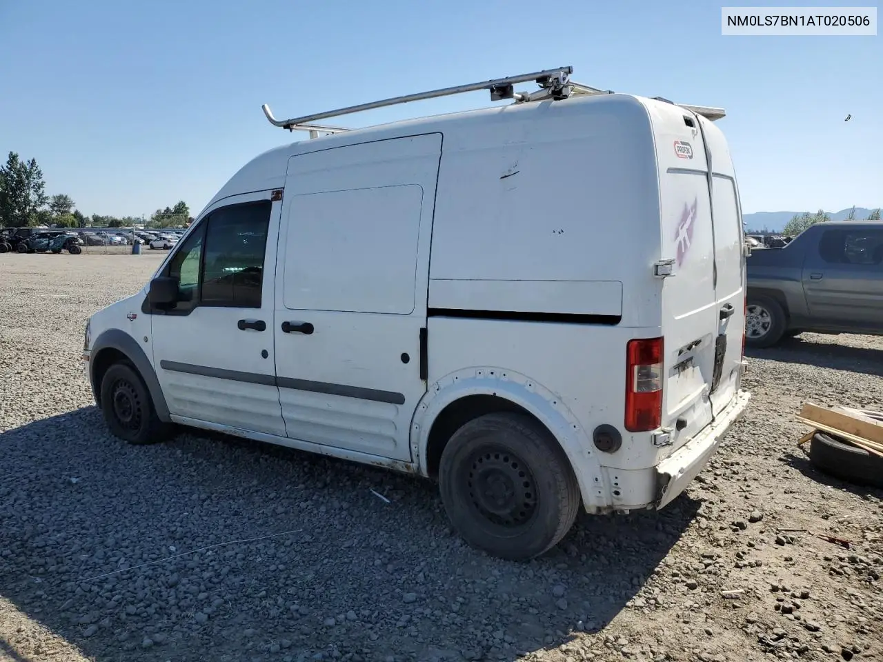 2010 Ford Transit Connect Xlt VIN: NM0LS7BN1AT020506 Lot: 63122625
