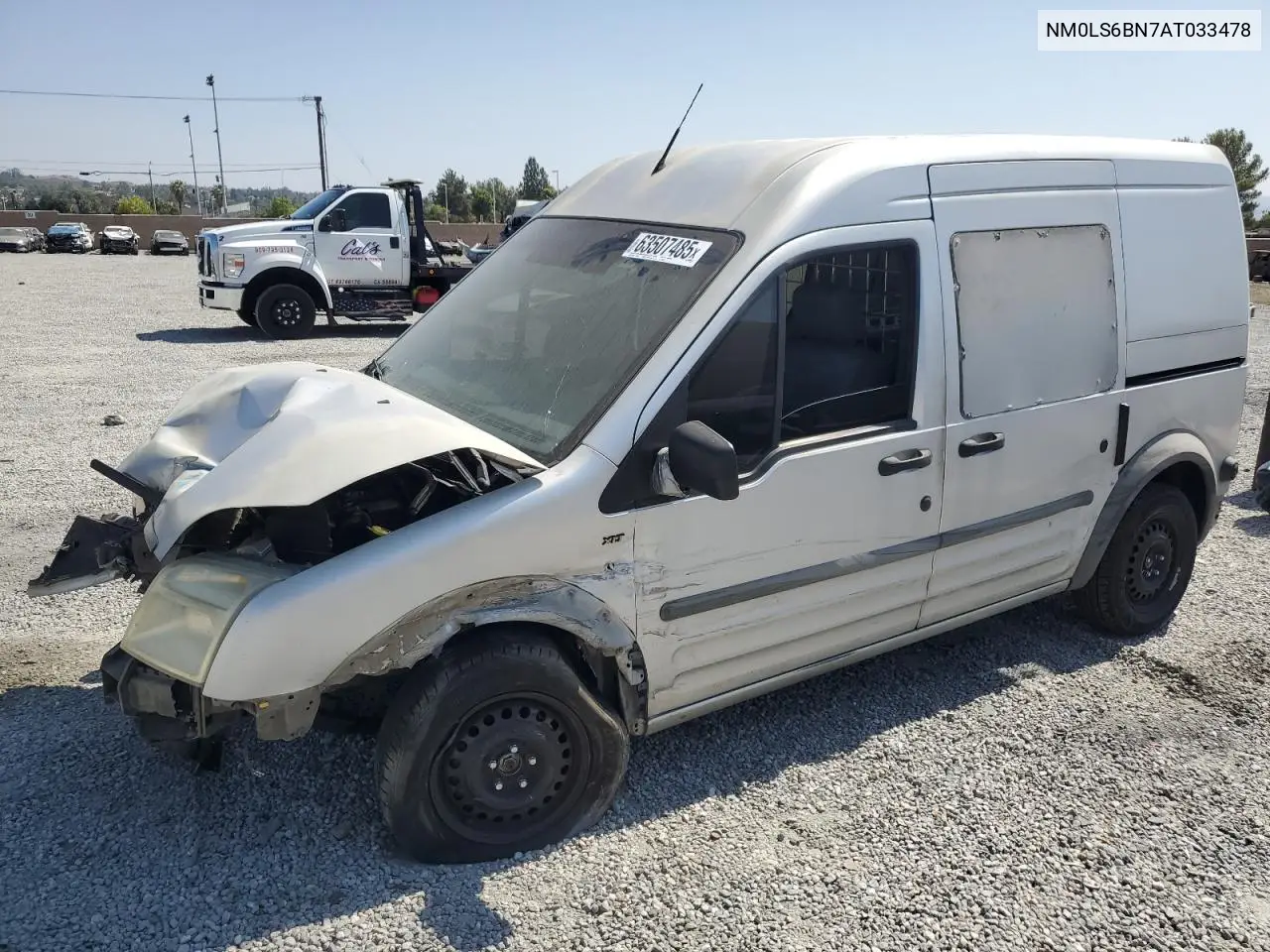 2010 Ford Transit Connect Xlt VIN: NM0LS6BN7AT033478 Lot: 63507485