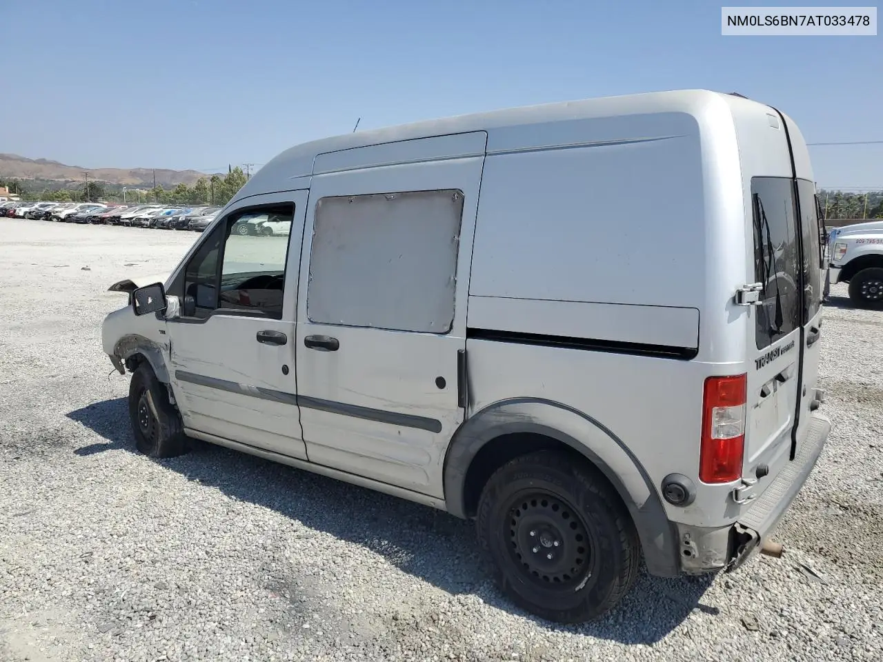 2010 Ford Transit Connect Xlt VIN: NM0LS6BN7AT033478 Lot: 63507485