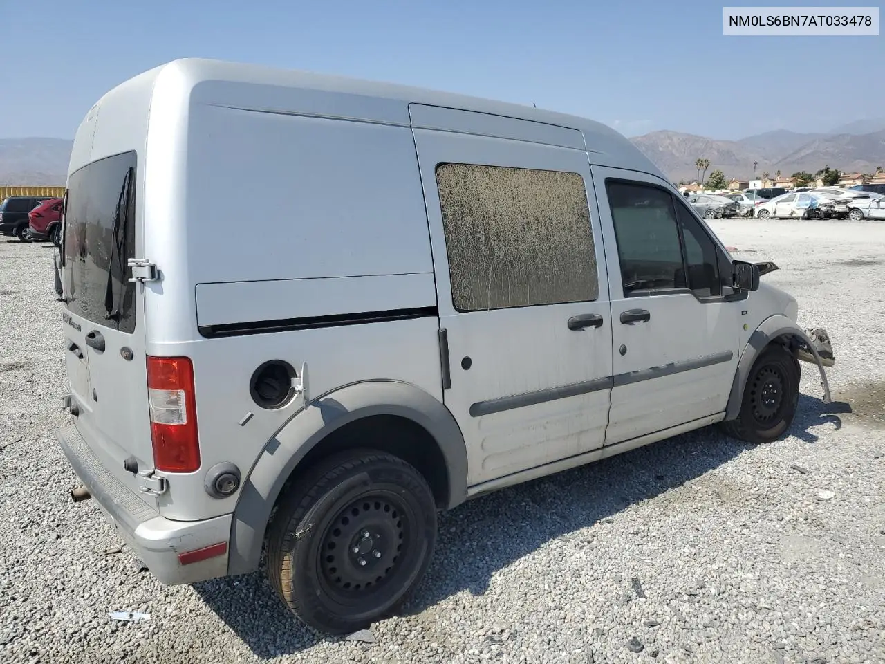 2010 Ford Transit Connect Xlt VIN: NM0LS6BN7AT033478 Lot: 63507485