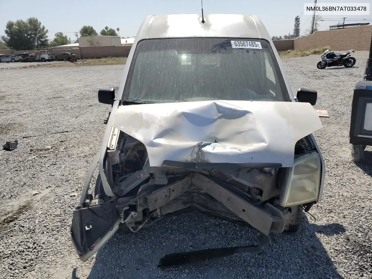 2010 Ford Transit Connect Xlt VIN: NM0LS6BN7AT033478 Lot: 63507485