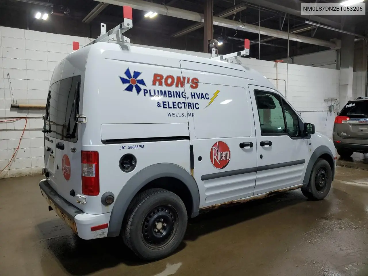 2011 Ford Transit Connect Xlt VIN: NM0LS7DN2BT053206 Lot: 52148695