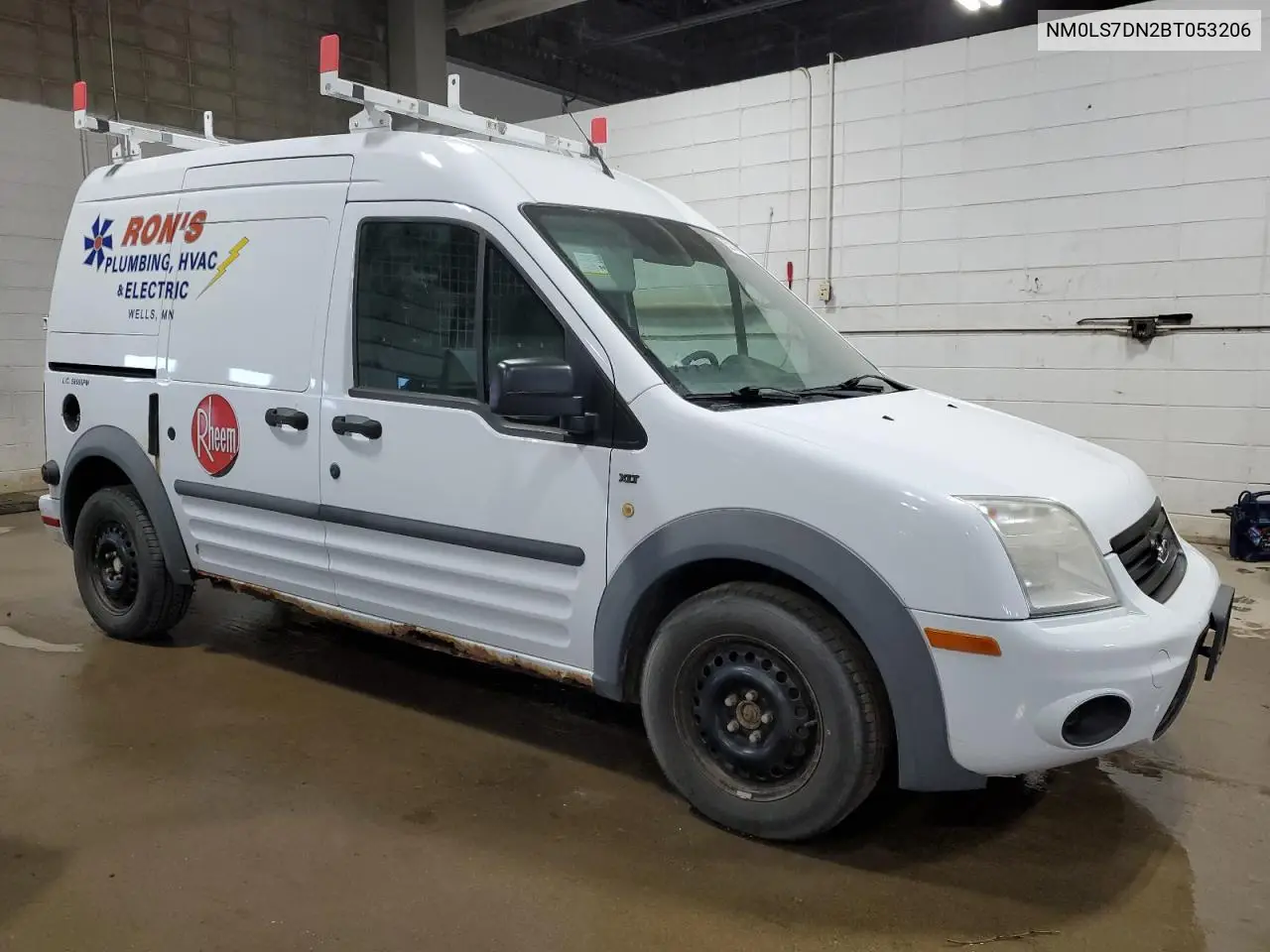 2011 Ford Transit Connect Xlt VIN: NM0LS7DN2BT053206 Lot: 52148695