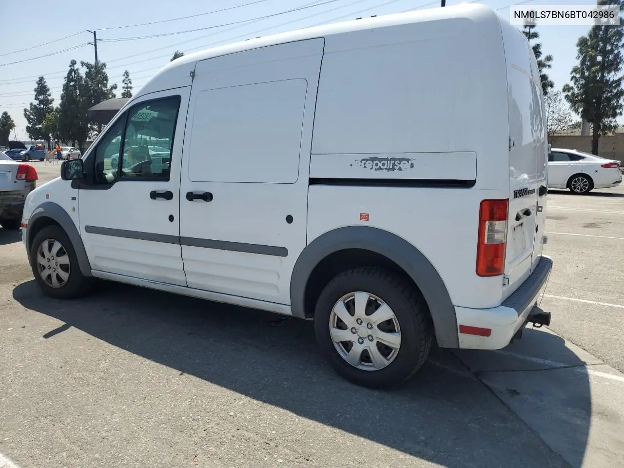 2011 Ford Transit Connect Xlt VIN: NM0LS7BN6BT042986 Lot: 56253475