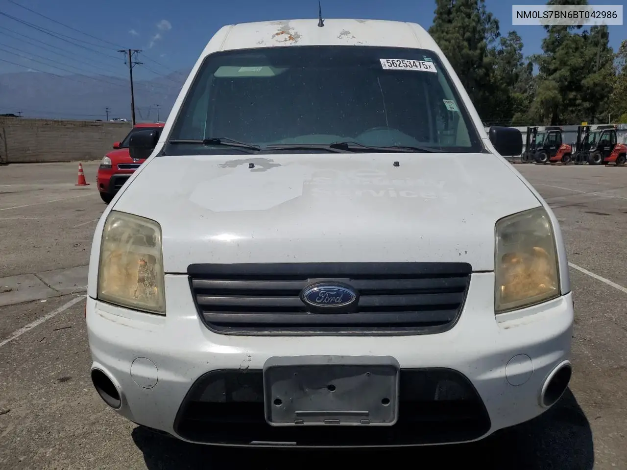 2011 Ford Transit Connect Xlt VIN: NM0LS7BN6BT042986 Lot: 56253475