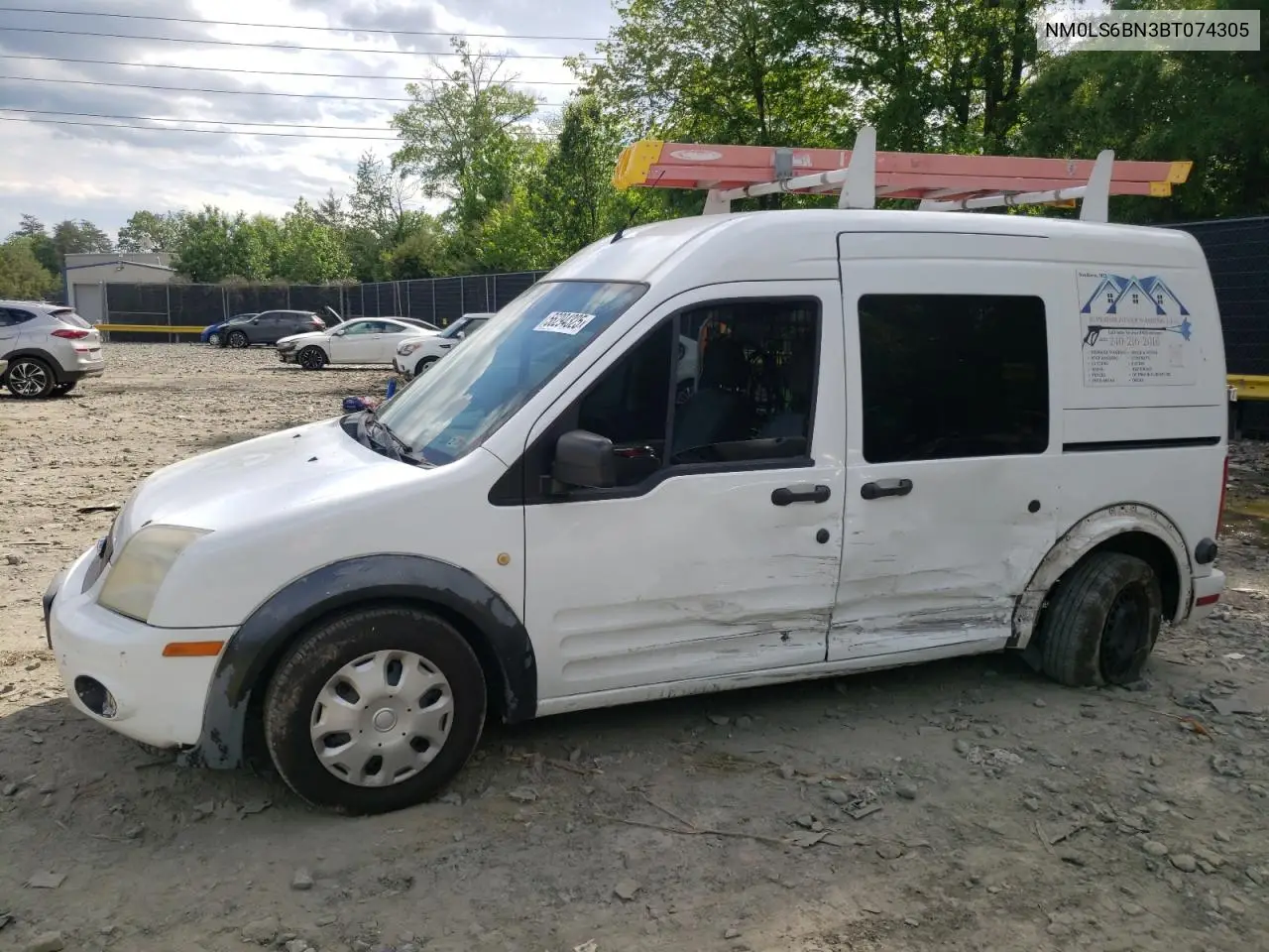 2011 Ford Transit Connect Xlt VIN: NM0LS6BN3BT074305 Lot: 56294325