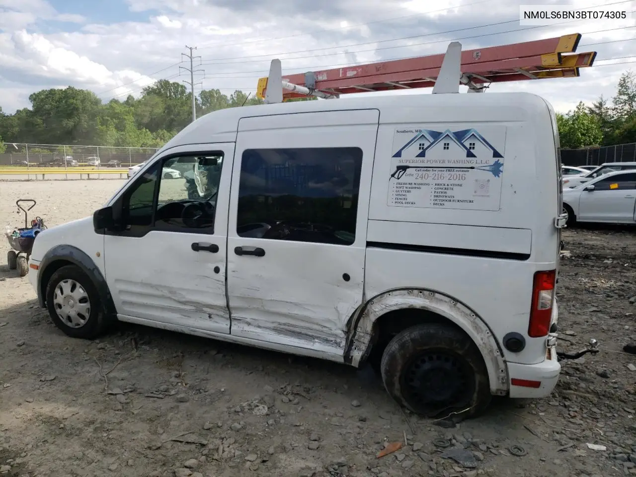 2011 Ford Transit Connect Xlt VIN: NM0LS6BN3BT074305 Lot: 56294325