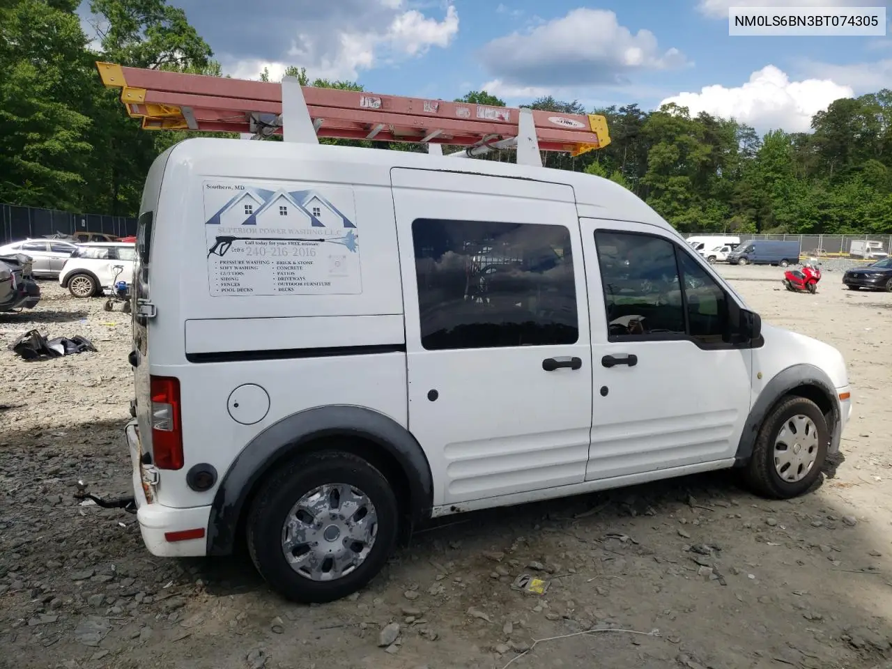 2011 Ford Transit Connect Xlt VIN: NM0LS6BN3BT074305 Lot: 56294325