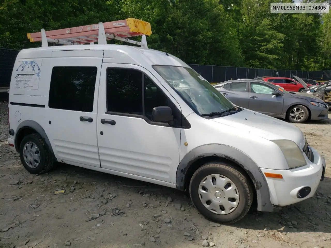2011 Ford Transit Connect Xlt VIN: NM0LS6BN3BT074305 Lot: 56294325
