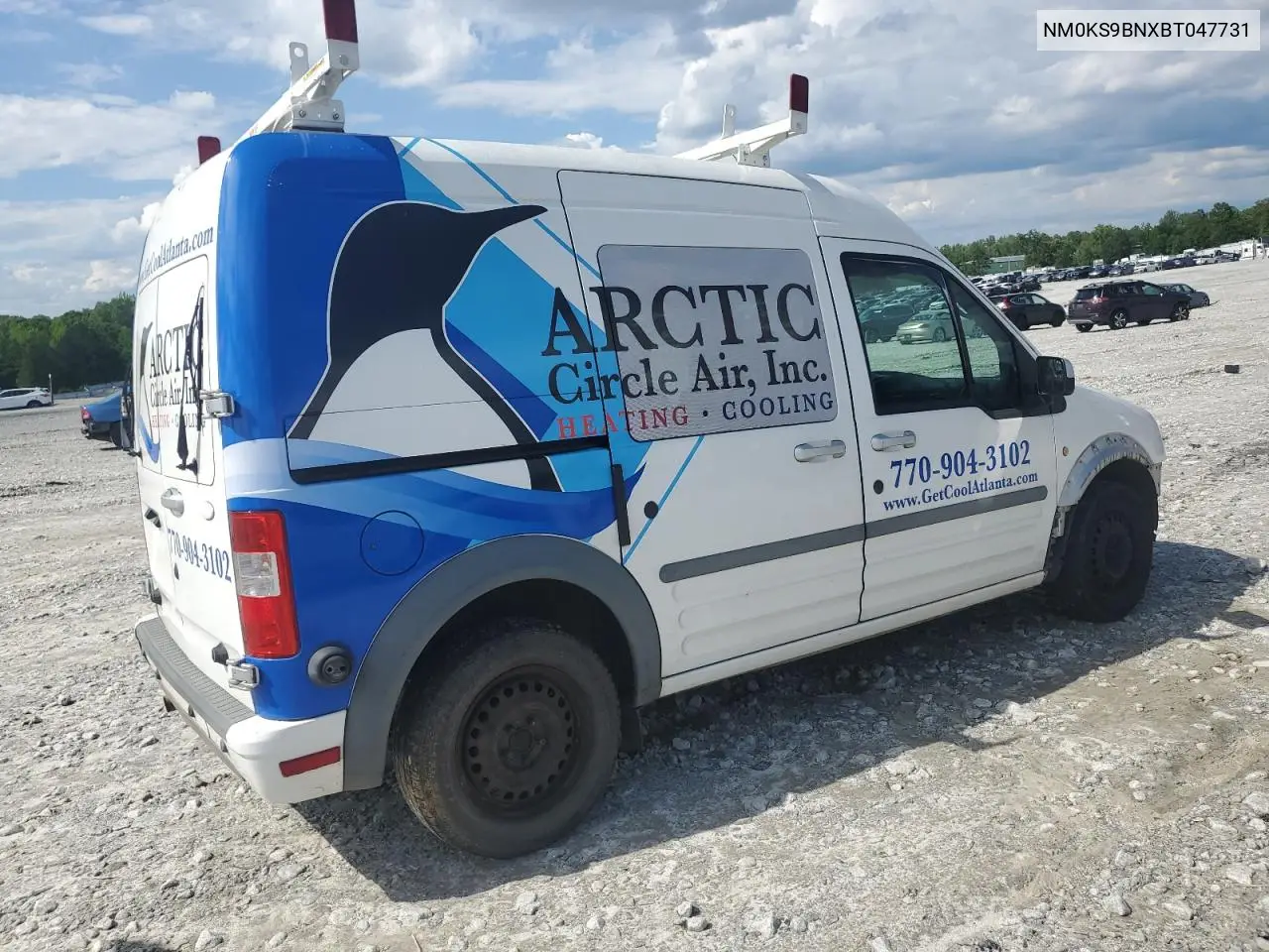 2011 Ford Transit Connect Xlt VIN: NM0KS9BNXBT047731 Lot: 56378815