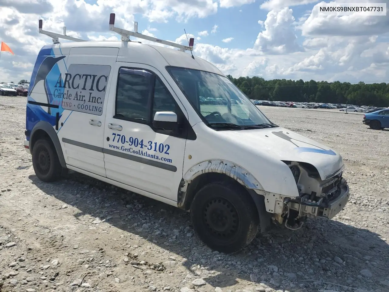 2011 Ford Transit Connect Xlt VIN: NM0KS9BNXBT047731 Lot: 56378815