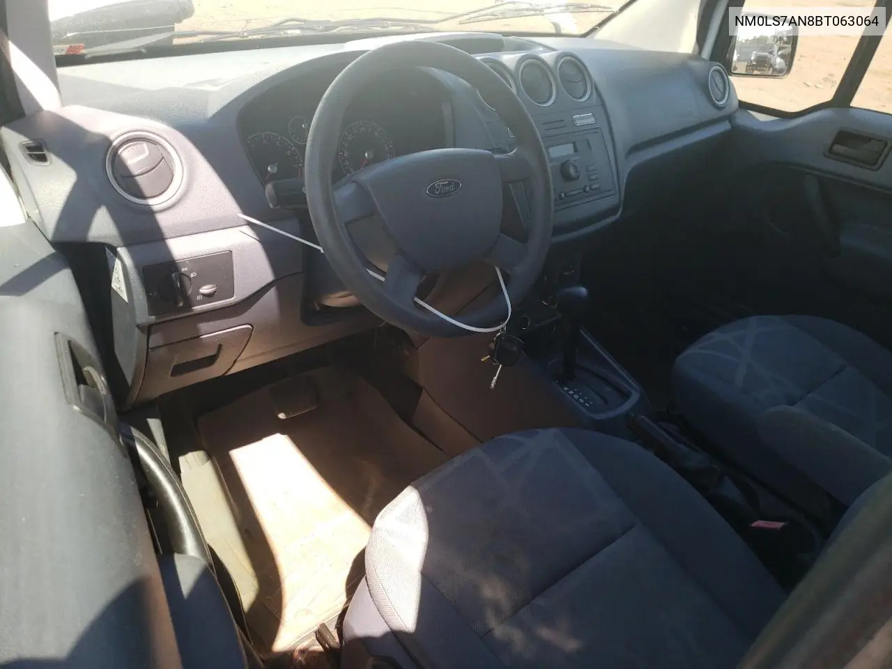 2011 Ford Transit Connect Xl VIN: NM0LS7AN8BT063064 Lot: 62218675