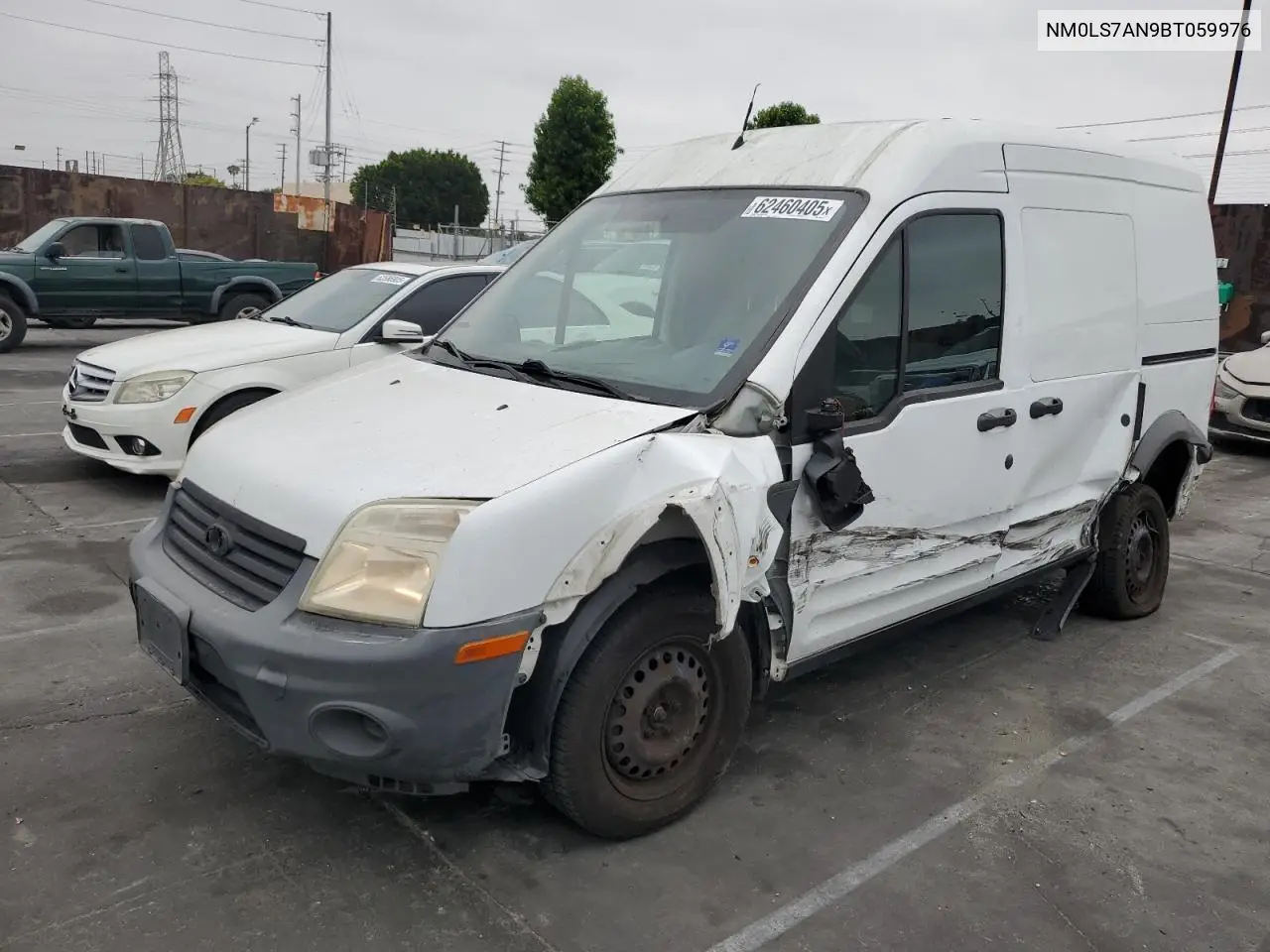 2011 Ford Transit Connect Xl VIN: NM0LS7AN9BT059976 Lot: 62419215