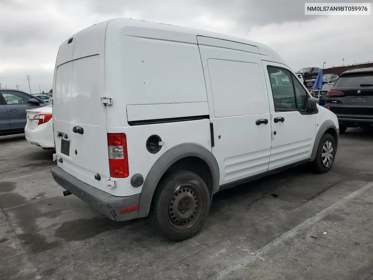 2011 Ford Transit Connect Xl VIN: NM0LS7AN9BT059976 Lot: 62419215