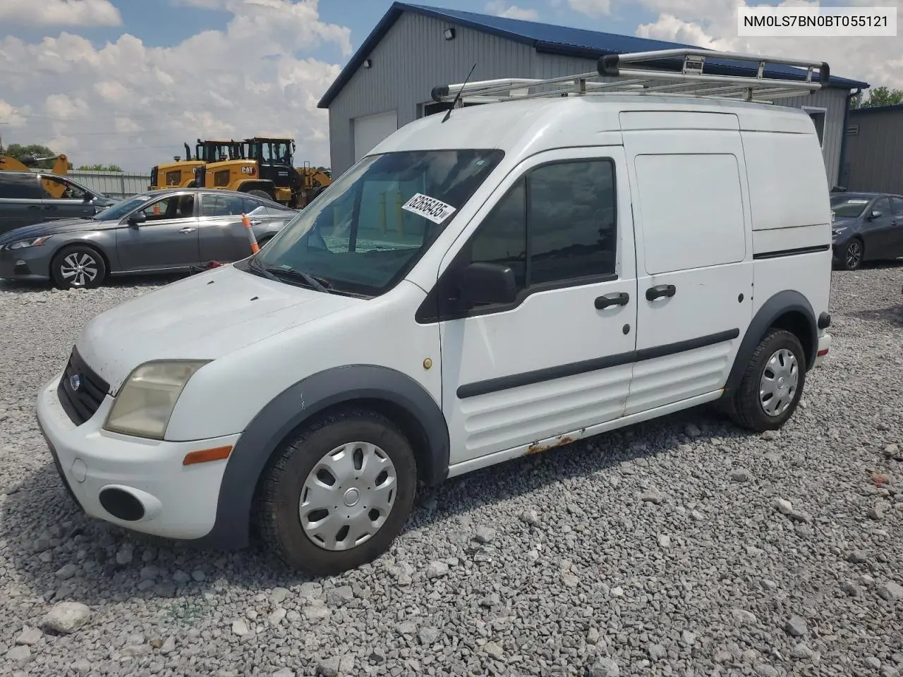 2011 Ford Transit Connect Xlt VIN: NM0LS7BN0BT055121 Lot: 62656435