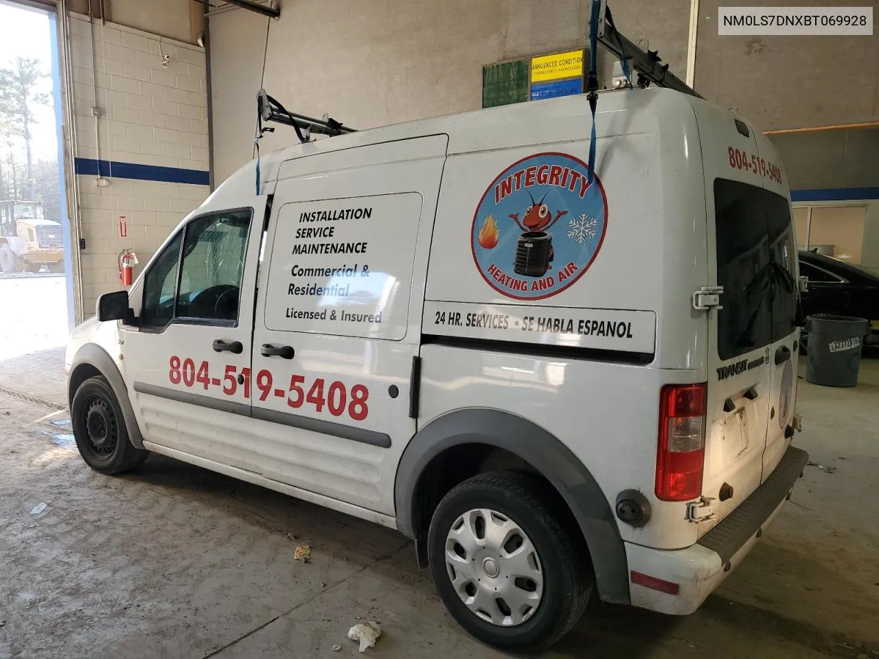 2011 Ford Transit Connect Xlt VIN: NM0LS7DNXBT069928 Lot: 88872355