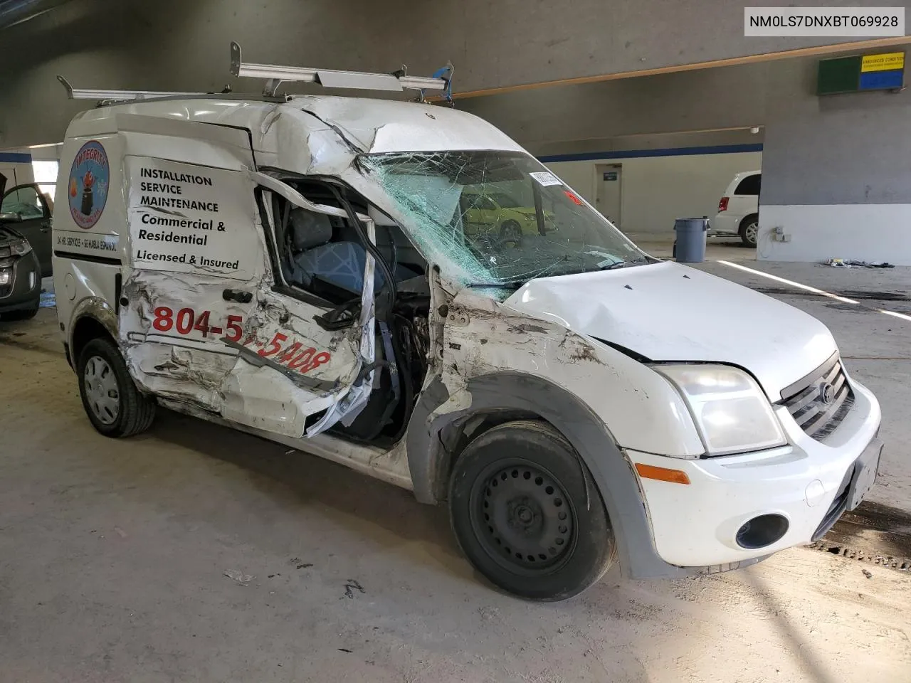2011 Ford Transit Connect Xlt VIN: NM0LS7DNXBT069928 Lot: 88872355