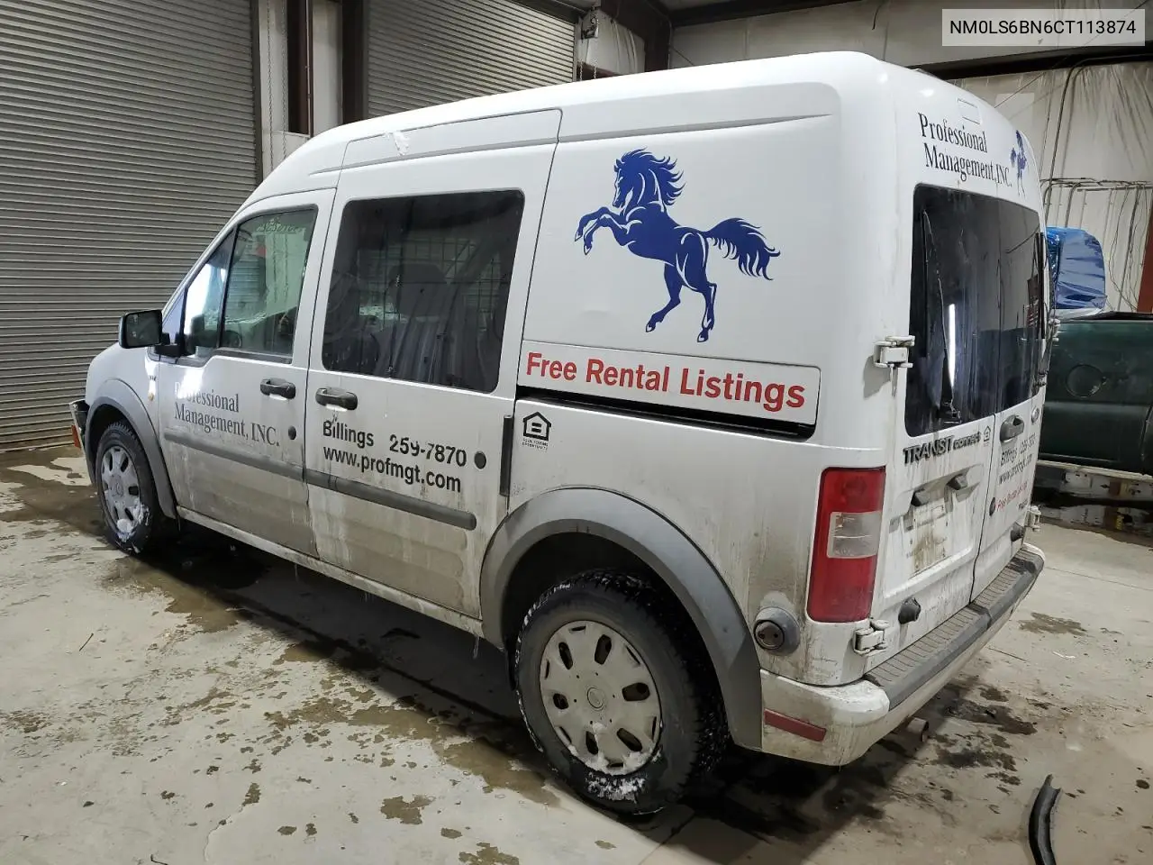 2012 Ford Transit Connect Xlt VIN: NM0LS6BN6CT113874 Lot: 43782525
